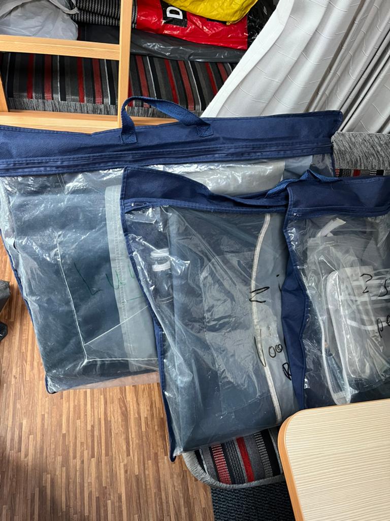 Voortent  en luifel omloopmaat13, Ophalen, Zo goed als nieuw
