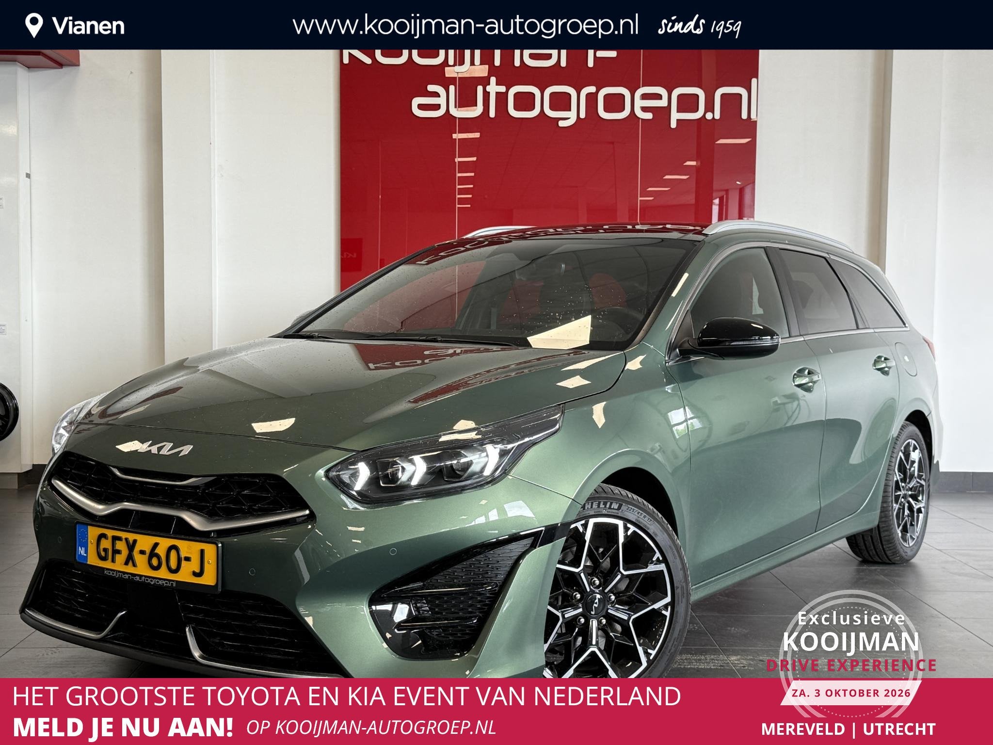 Kia Ceed Sportswagon 1.5 T-GDi GT-Line Stuurverwarming, Elek