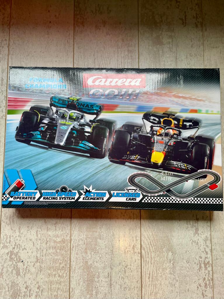 Carrera GO Racebaan – Formula Champions / Max Verstappen!, Racebaan, Zelf te bouwen, Carrera, Ophalen of Verzenden
