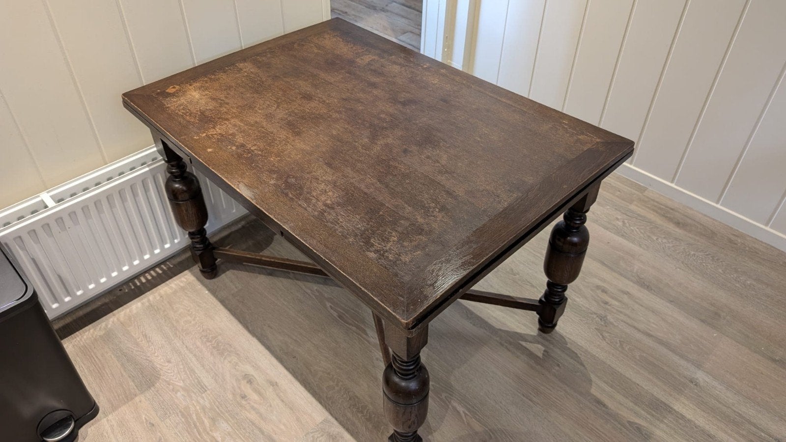 Uitschuifbare Tafel, Ophalen