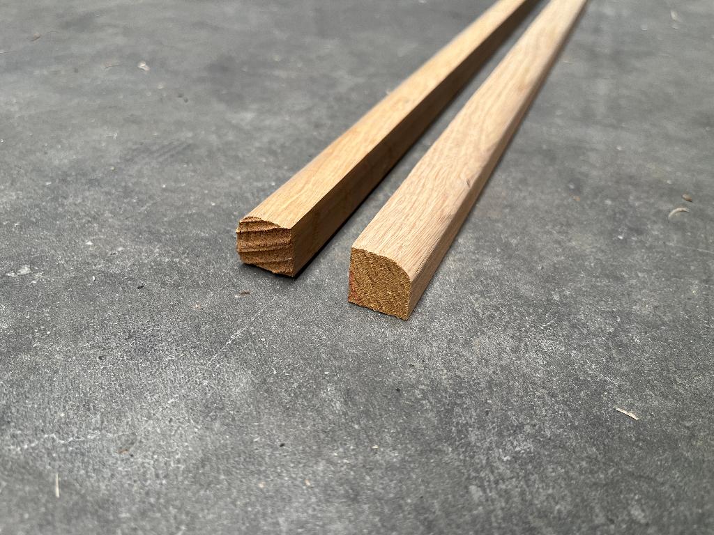 Eiken plinten € 2,- per m1, Ophalen, Nieuw