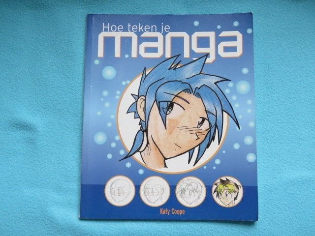 Boek: Hoe teken je manga en anime door Katy Coope, Boeken, Ophalen of Verzenden, Zo goed als nieuw, Tekenen en Schilderen, Katy Coope