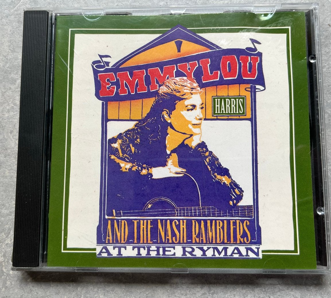 Emmylou Harris & The Nash Ramblers - At The Ryman CD, Ophalen of Verzenden, Zo goed als nieuw, Live-album, Inclusief boekje