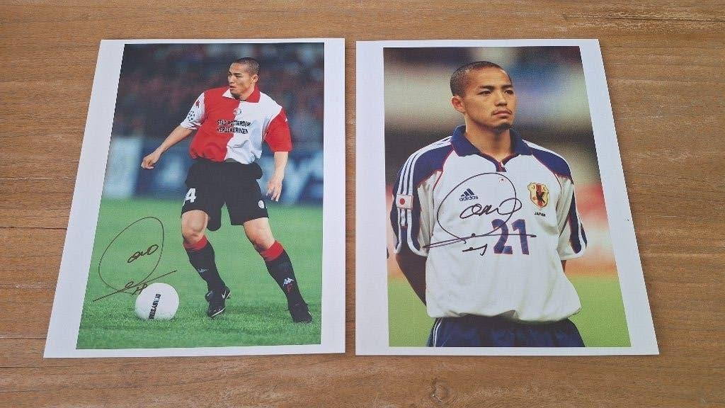 Foto 20x25 cm met handtekening; Shinji Ono # Feyenoord, Ophalen of Verzenden, Nieuw, Feyenoord, Overige typen