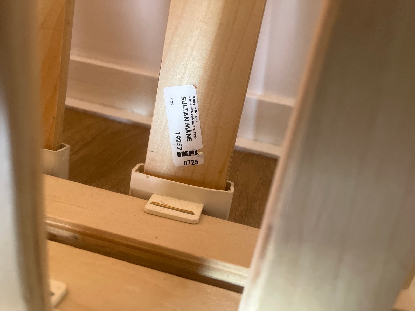 Gratis af te halen: IKEA Sultan Måne lattenbodems 160x200cm, Huis en Inrichting, Ophalen, Gebruikt, Tweepersoons, 200 cm