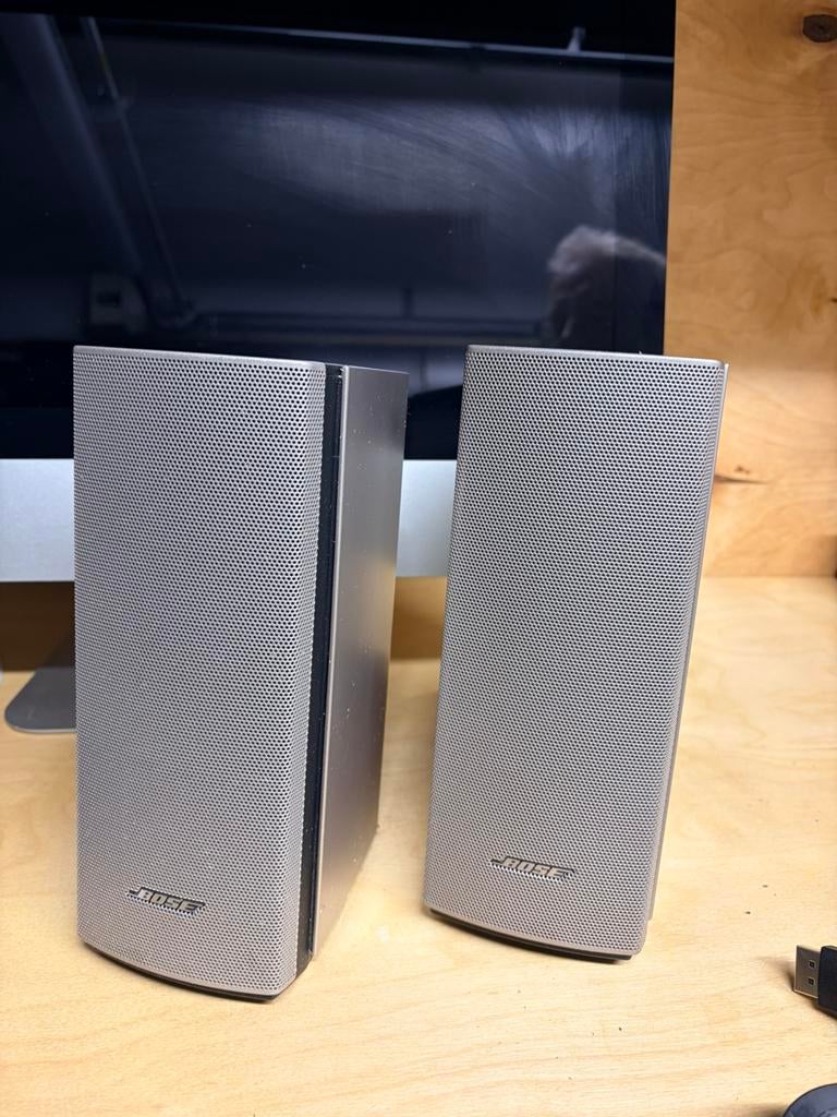Bose Companion 20 speaker set, Computers en Software, Pc speakers, Gebruikt, Ophalen of Verzenden