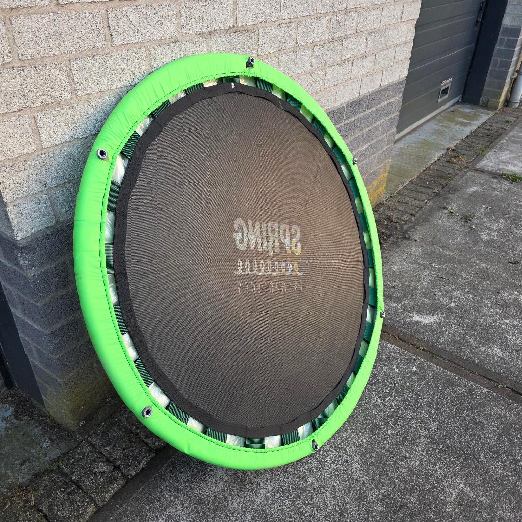 ZGAN SPRING trampoline doorsnede 140 cm ZONDER POTEN !!, Ophalen, Zo goed als nieuw