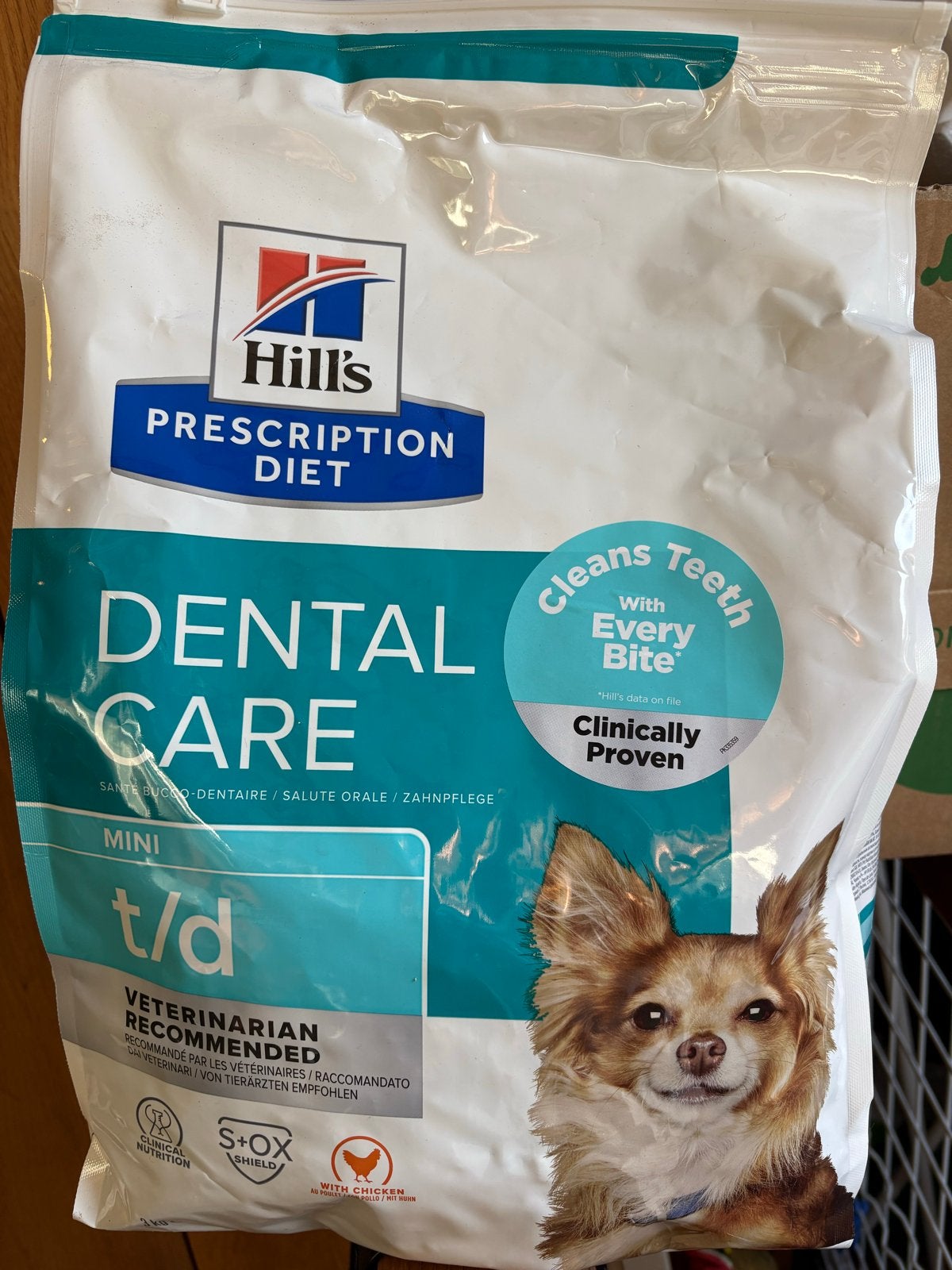 Hills dental care brokken 2x 3 kg, Ophalen