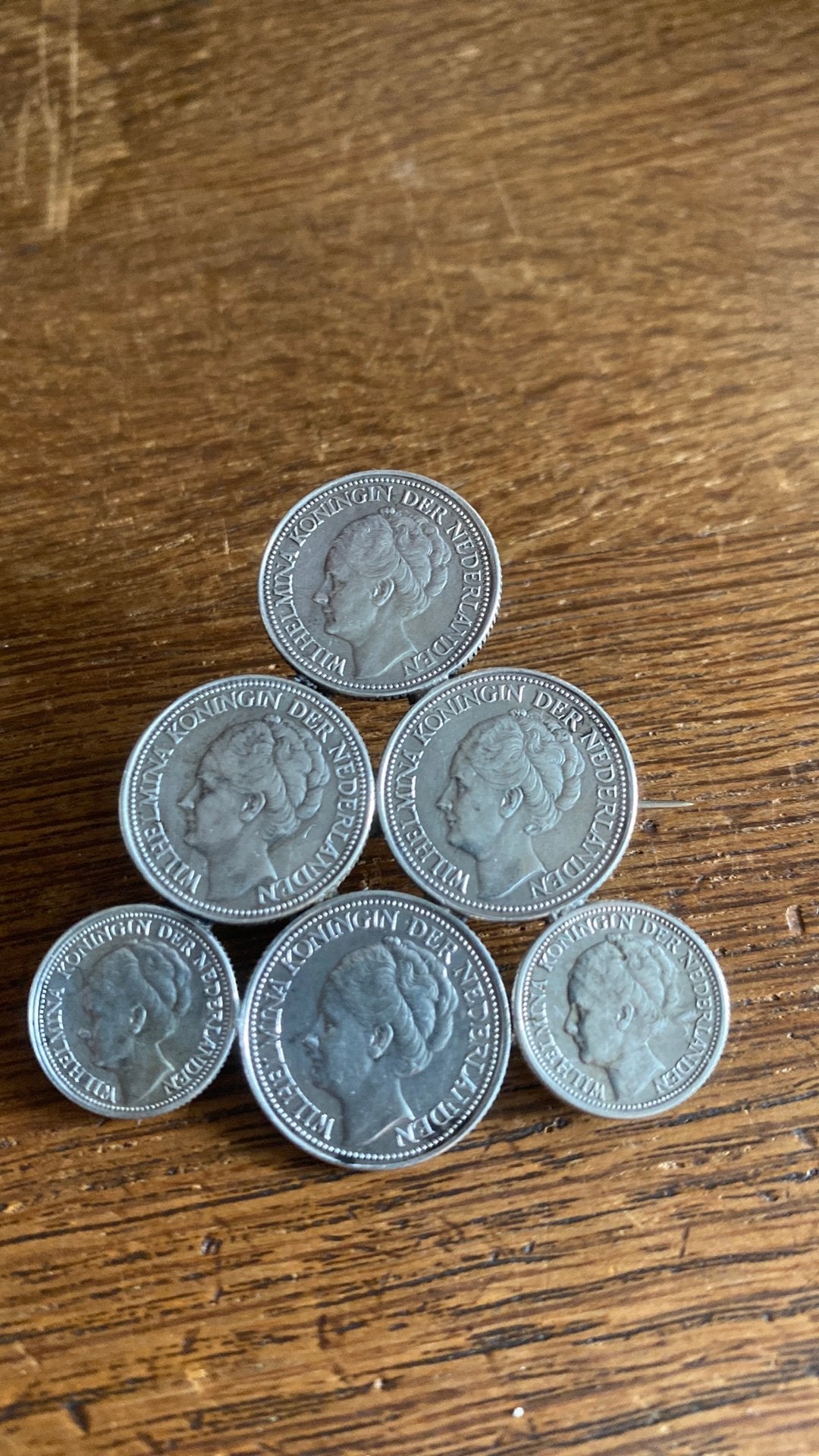 Zilveren munten, zilveren sieraden, Postzegels en Munten, Zilver, 25 cent, Koningin Wilhelmina, Verzenden