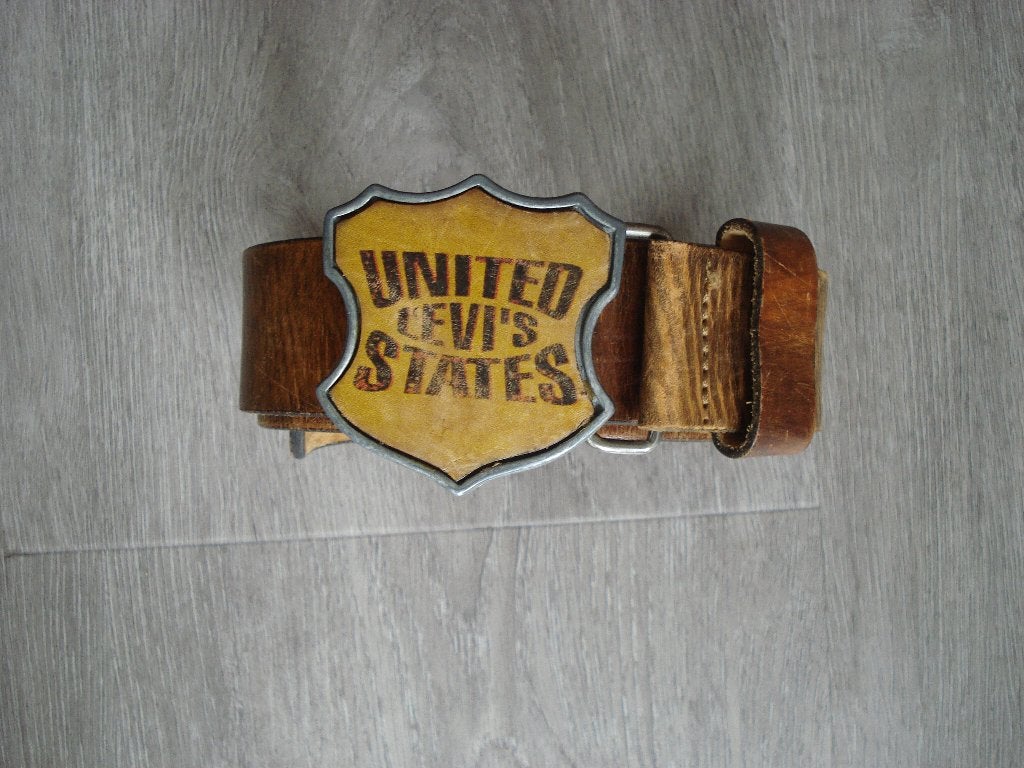 Levi's vintage riem verzenden, Kleding | Dames, Ophalen, Echt leder, Nieuw, Tailleriem