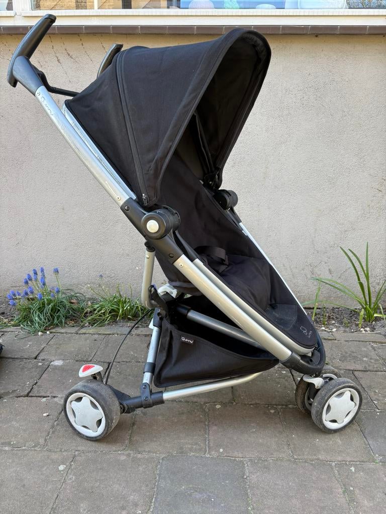 Quinny Zapp Xtra2 met regenhoes en adapters, Kinderen en Baby's, Buggy's, Ophalen, Zo goed als nieuw, Quinny, Regenhoes