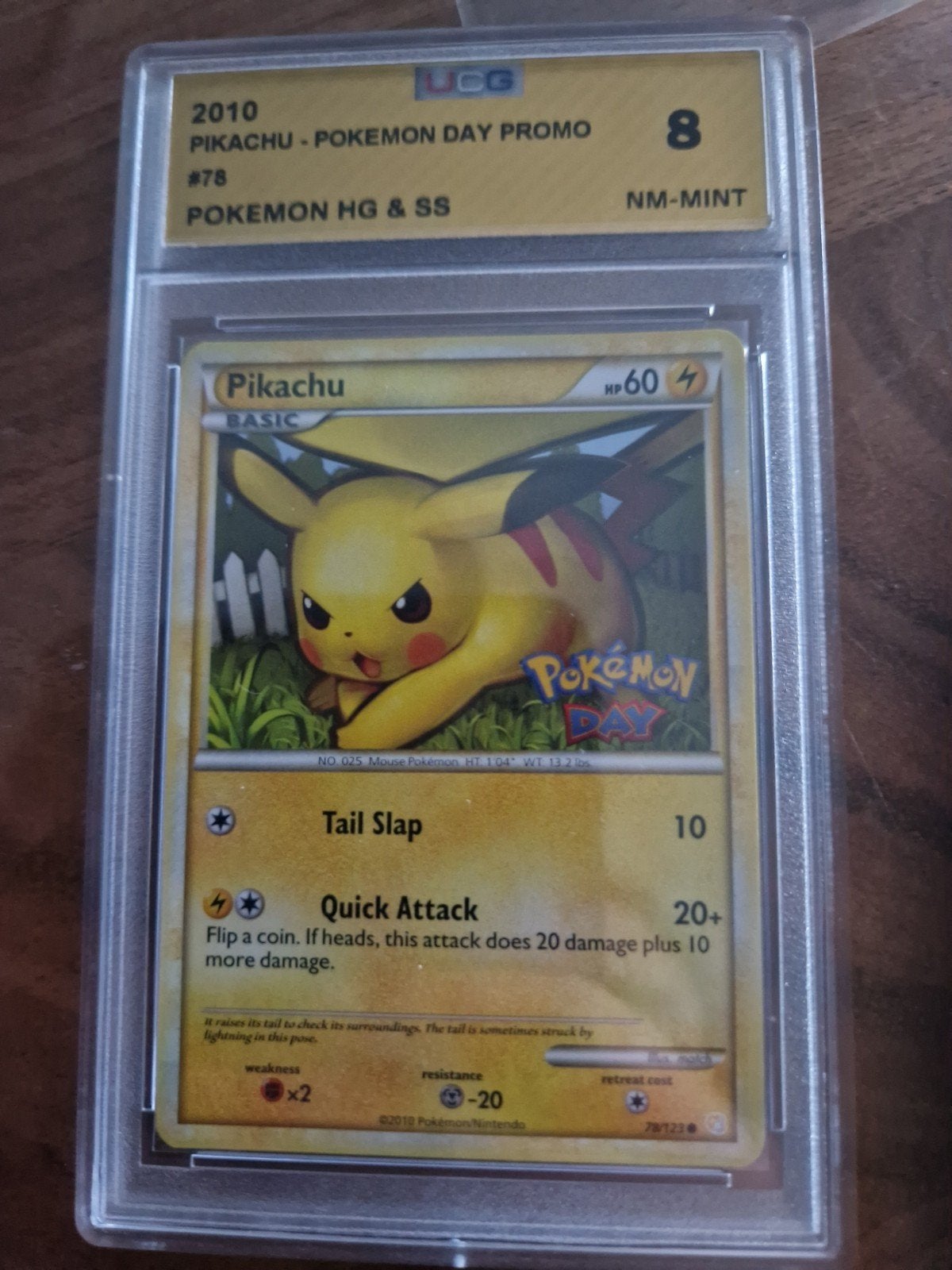 Pikachu 78 - pokemon day promo hg&ss, Ophalen of Verzenden