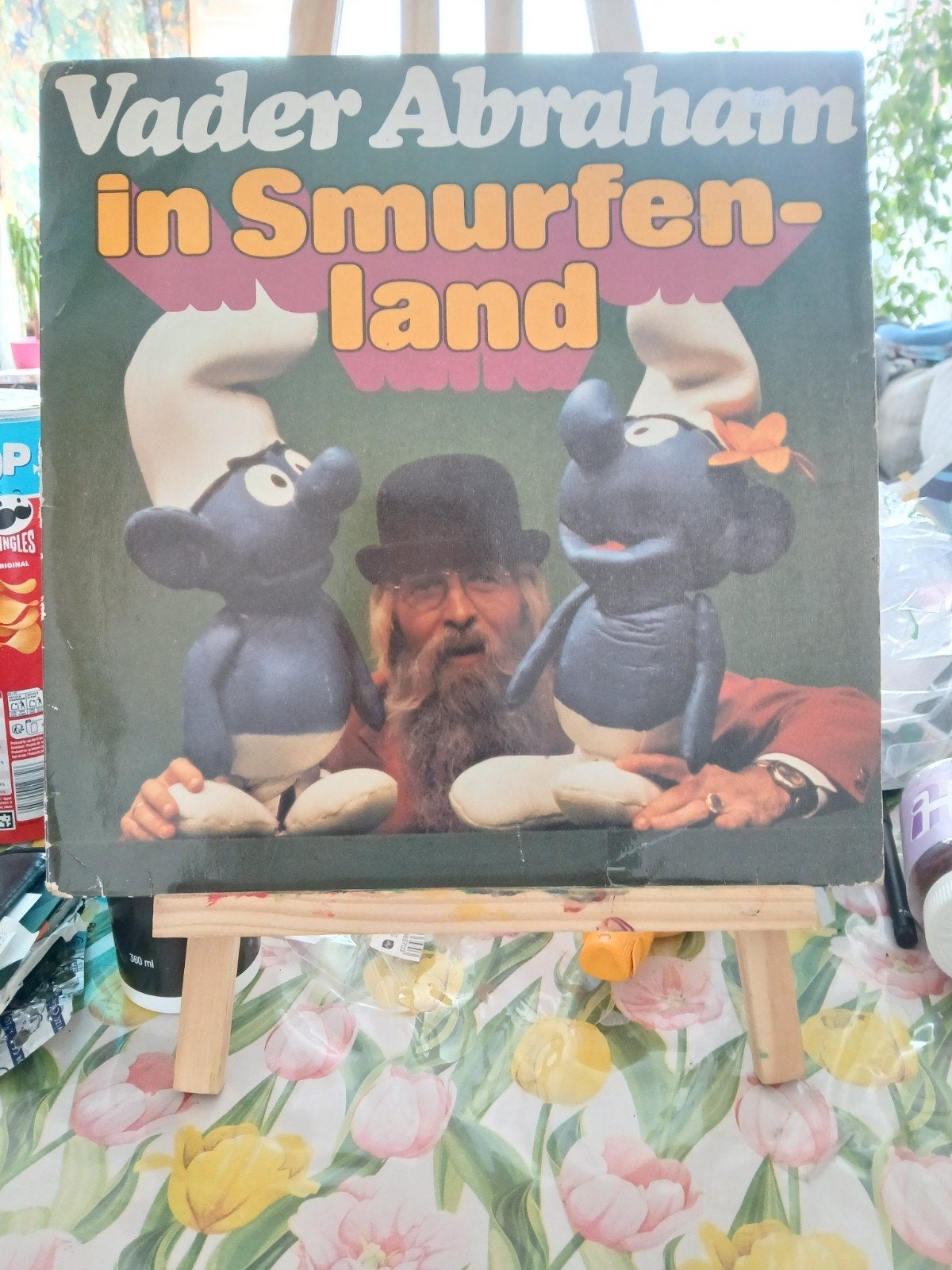 Vader Abraham in Smurfenland LP - Klassieke Schlager, Ophalen of Verzenden, Gebruikt, Schlager