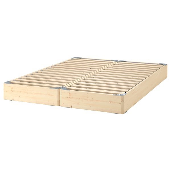 Espevar ikea boxspring, Ophalen, Gebruikt, Tweepersoons, 90 cm