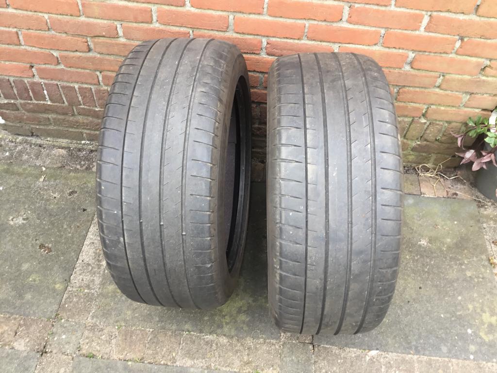 Te koop 2 x Zomerbanden Michelin Pilot Sport 275/45 R20 EV, Auto-onderdelen, Banden en Velgen, Ophalen, Gebruikt, 275 mm, Band(en)
