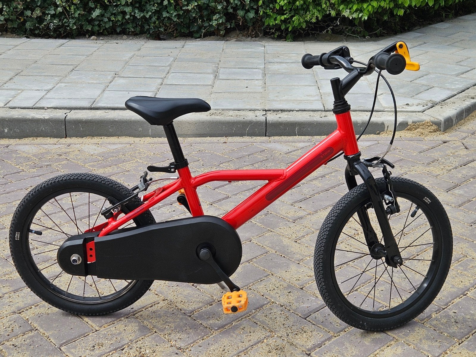 Btwin 500 16 inch kinderfiets, Ophalen, Velgrem, Btwin, 16 tot 20 inch
