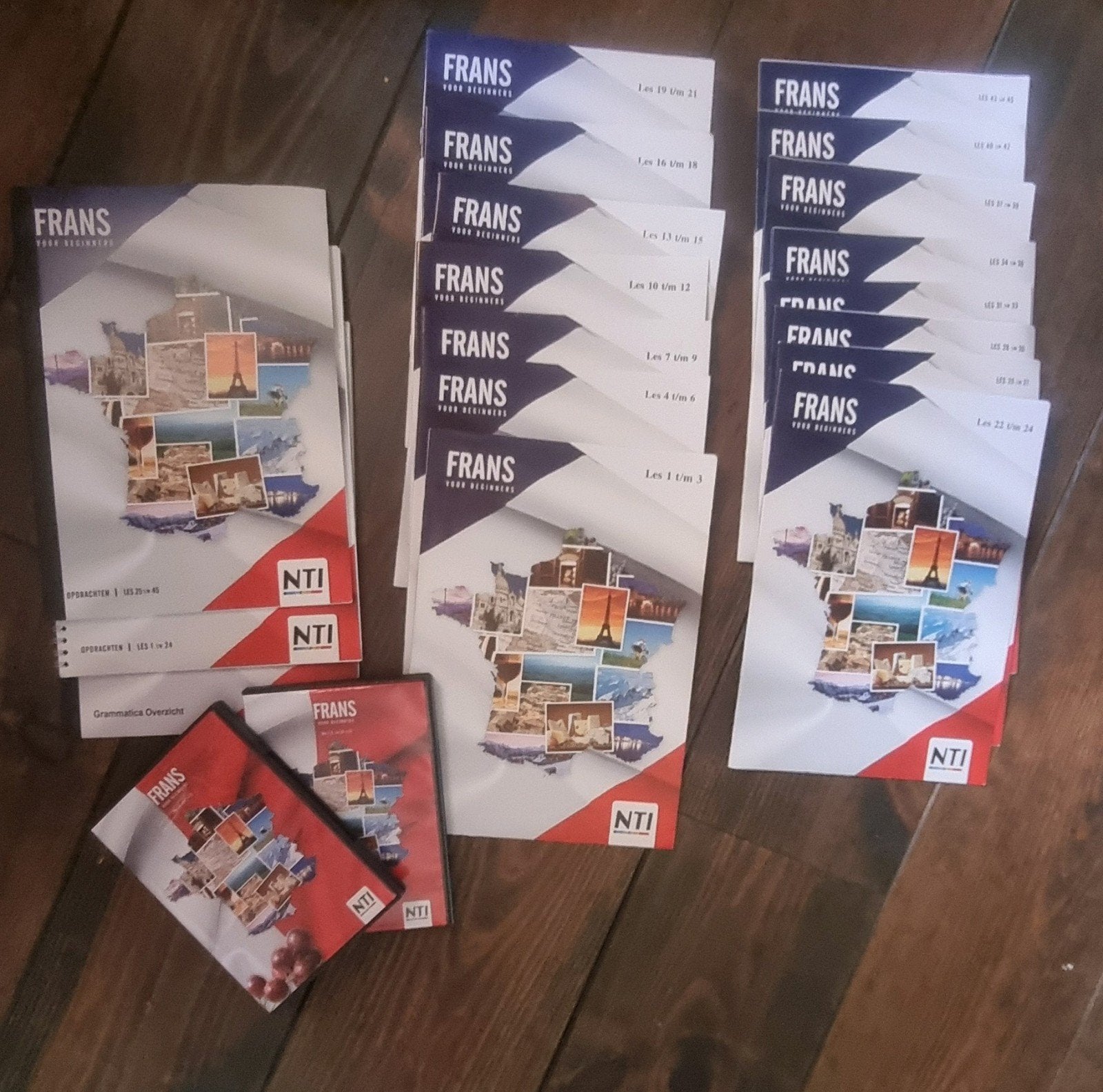 NTI Cursus Frans voor Beginners (compleet pakket), Non-fictie, Nederlands, Frans, Ophalen of Verzenden, Zo goed als nieuw