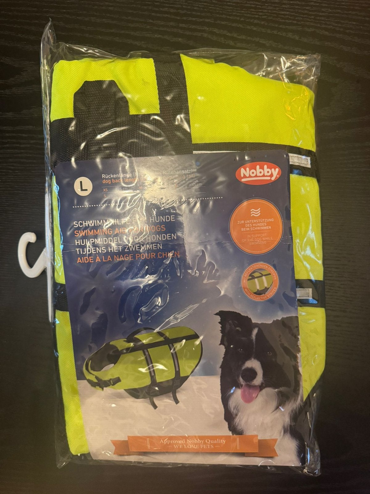 Honden-zwemvest Nobby Maat L, Ophalen, Zo goed als nieuw
