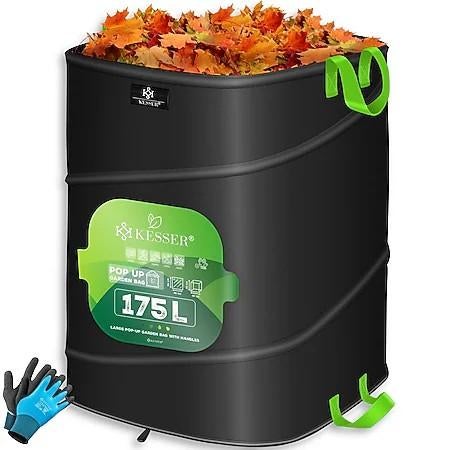 Opvouwbare tuin afval zak, Kunststof, -, -, Overige typen