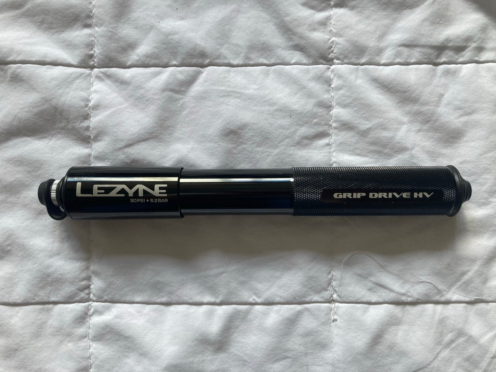 Lezyne Grip Drive HV Fiets Pomp, Ophalen of Verzenden, Zo goed als nieuw