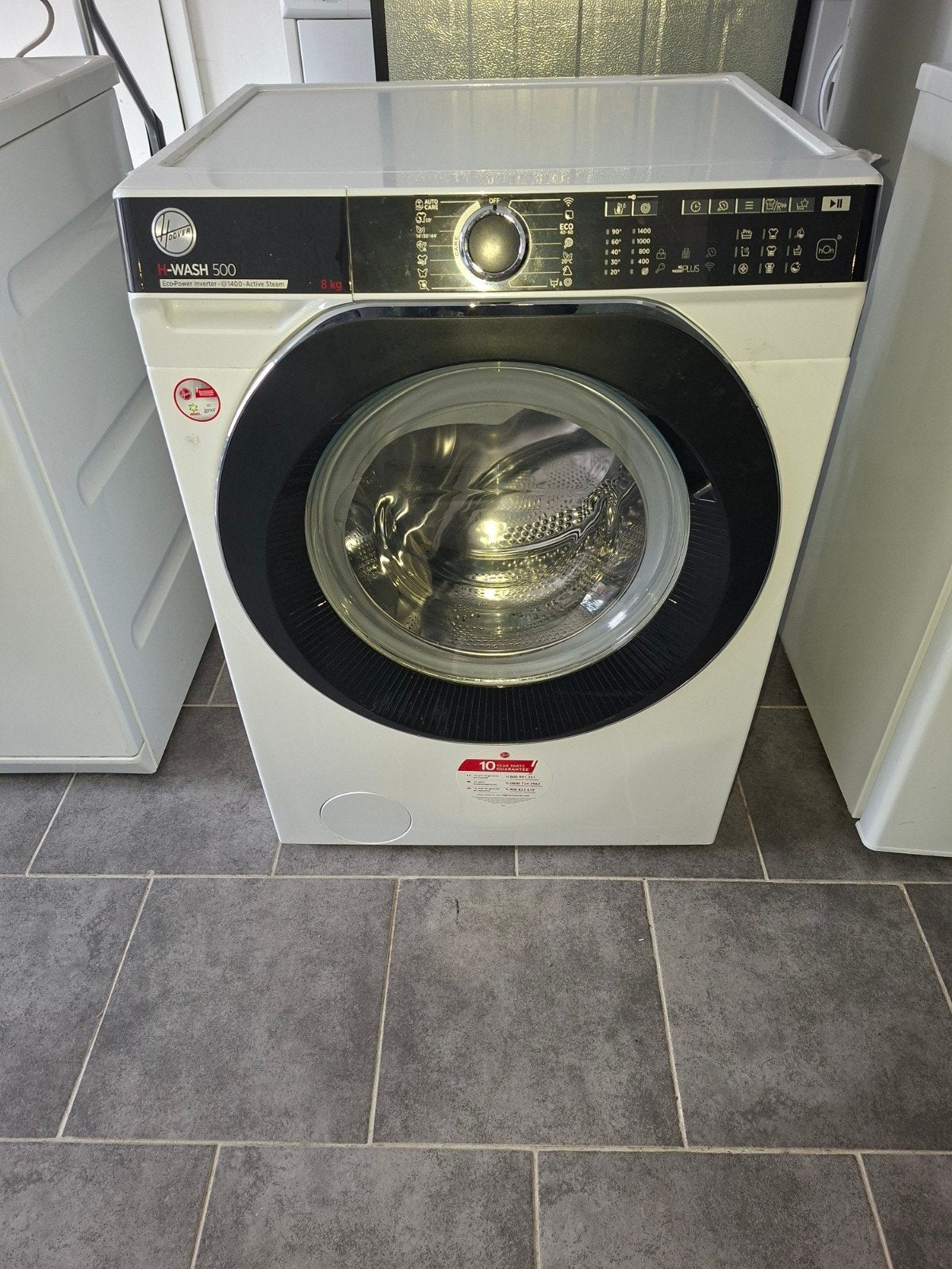 Hoover wasmachine (8kg), Witgoed en Apparatuur, Ophalen, 1200 tot 1600 toeren, 8 tot 10 kg, Energieklasse A of zuiniger