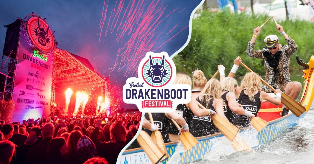 Drakenboot tickets, Ophalen of Verzenden