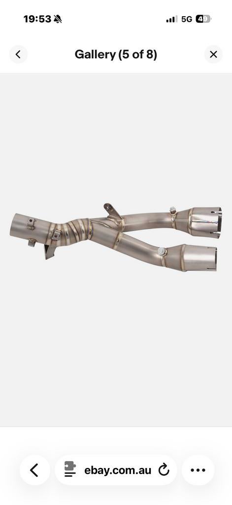 Mid-pipe delete BMW S1000XR (2020-2023)Nieuw, Motoren, Ophalen of Verzenden, Nieuw