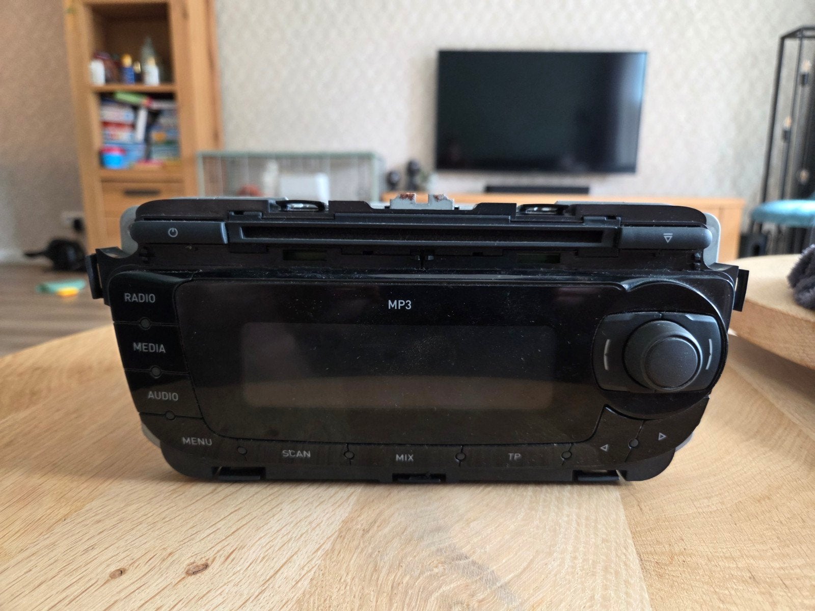 Seat MP3 Autoradio - Origineel en Functioneel, Ophalen of Verzenden, Gebruikt