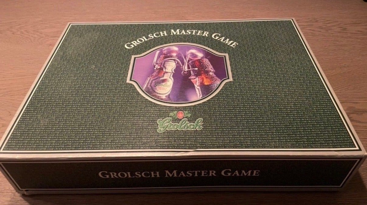 Grolsch Master Game Bordspel - Compleet en in goede staat, Hobby en Vrije tijd, Drie of vier spelers, Ophalen of Verzenden, Zo goed als nieuw