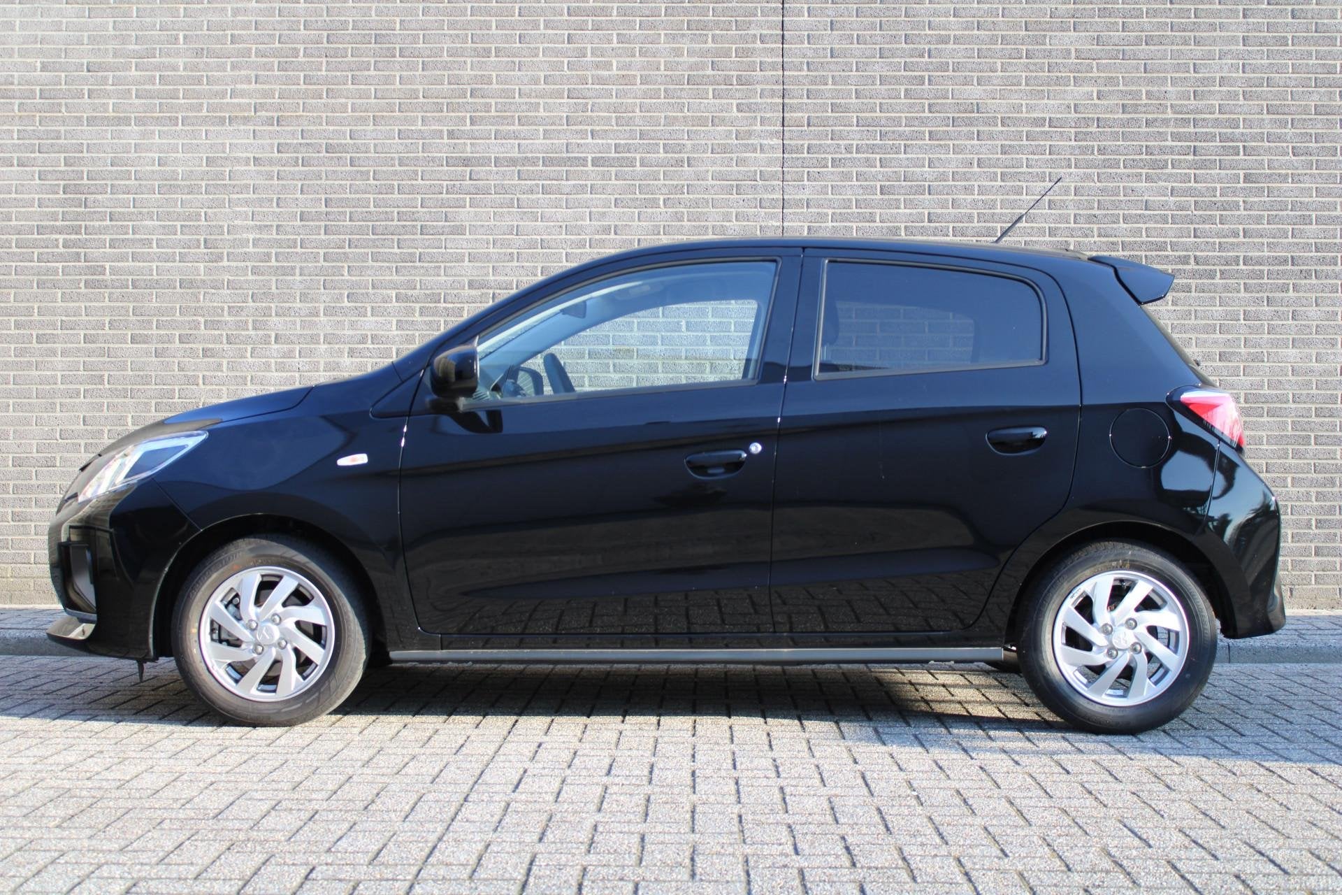 Mitsubishi Space Star 1.2 Dynamic CVT Automaat 72PK, Camera,, 12 maanden, Stof, Zwart, Origineel Nederlands