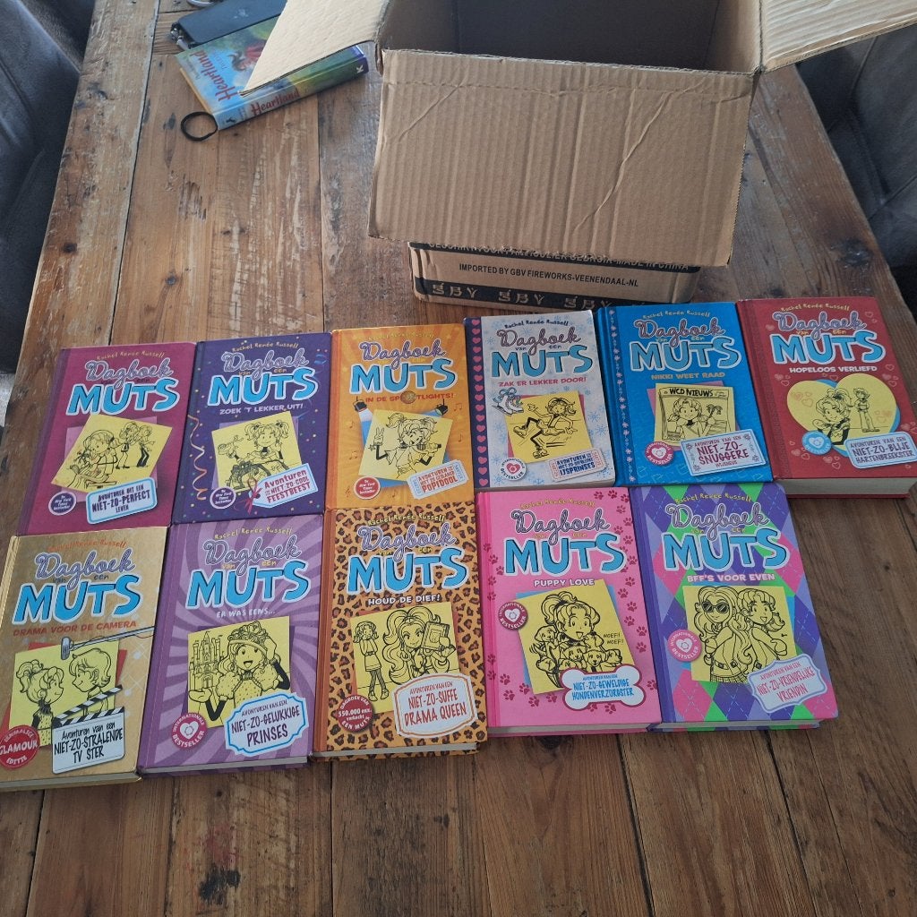 Dagboek van een muts deel 1 tm 11, Boeken, Ophalen, Gelezen, Rachel Renée Russell, Non-fictie