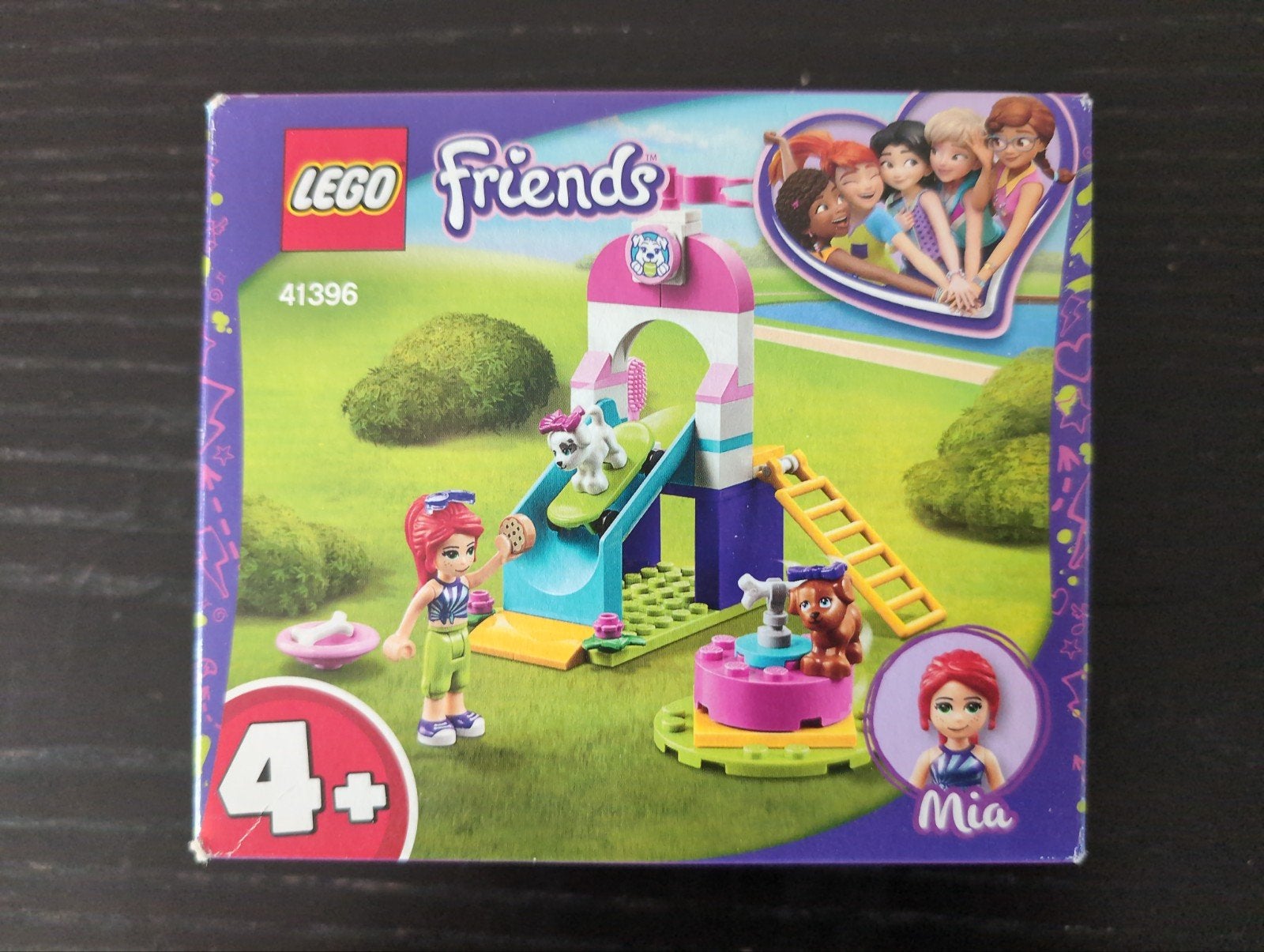 LEGO Friends 41396 Puppy Speeltuin met Mia en puppy, Ophalen of Verzenden, Gebruikt