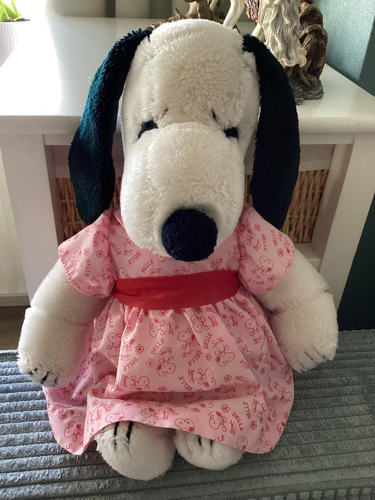 Snoopy Belle Knuffel 1968,Zie Foto’s.    ((Ophalen)), Ophalen, Snoopy, Zo goed als nieuw