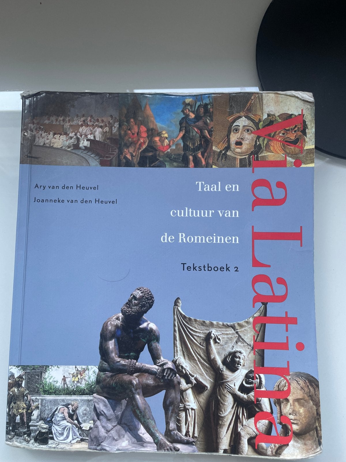 Via Latina: Taal en cultuur van de Romeinen Tekstboek 2, Ophalen of Verzenden, Alpha, Zo goed als nieuw, Niet van toepassing