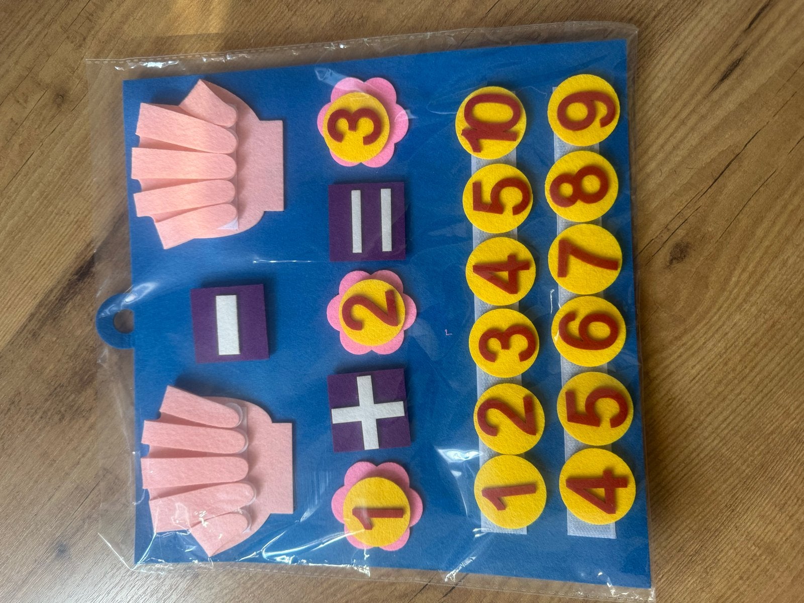 Viltbord voor Kinderen: Leren Tellen en Rekenen, Ophalen, Nieuw, Rekenen