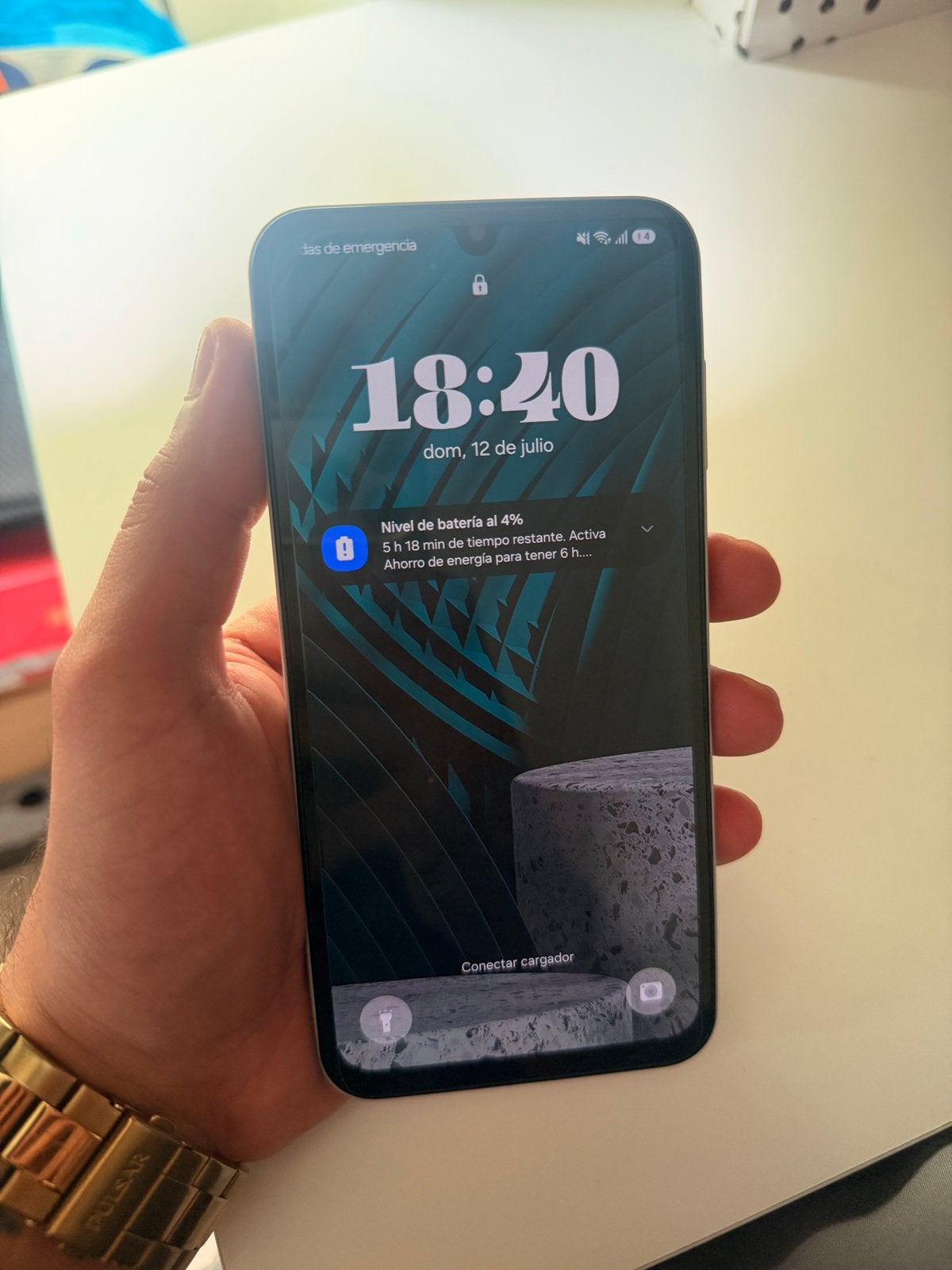 Samsung A15 5G 128GB, Telecommunicatie, Mobiele telefoons | Samsung, Ophalen, Wit, Touchscreen, Zo goed als nieuw
