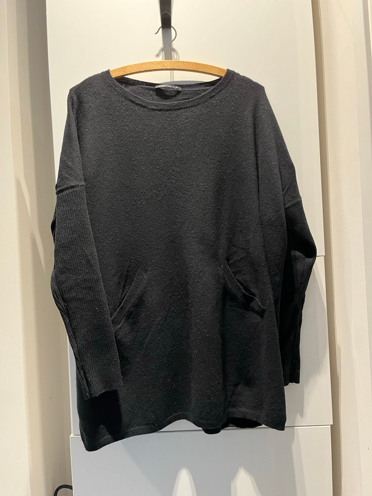 Luisa Cerano Trui - Merino Wol, Zijde & Kasjmier, Verzenden, Gedragen, Maat 46/48 (XL) of groter, Grijs
