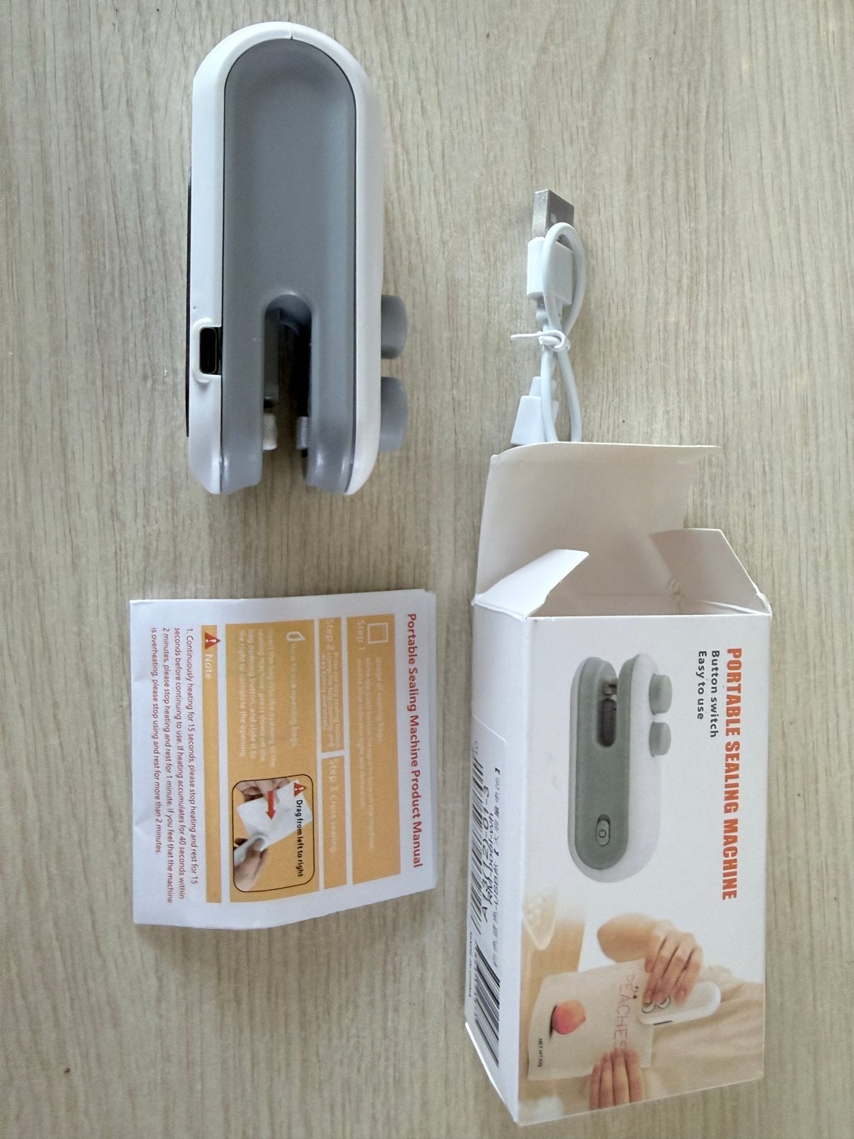 Draagbare Sealing Machine - Handige Zaksluitmachine, Ophalen of Verzenden, Nieuw