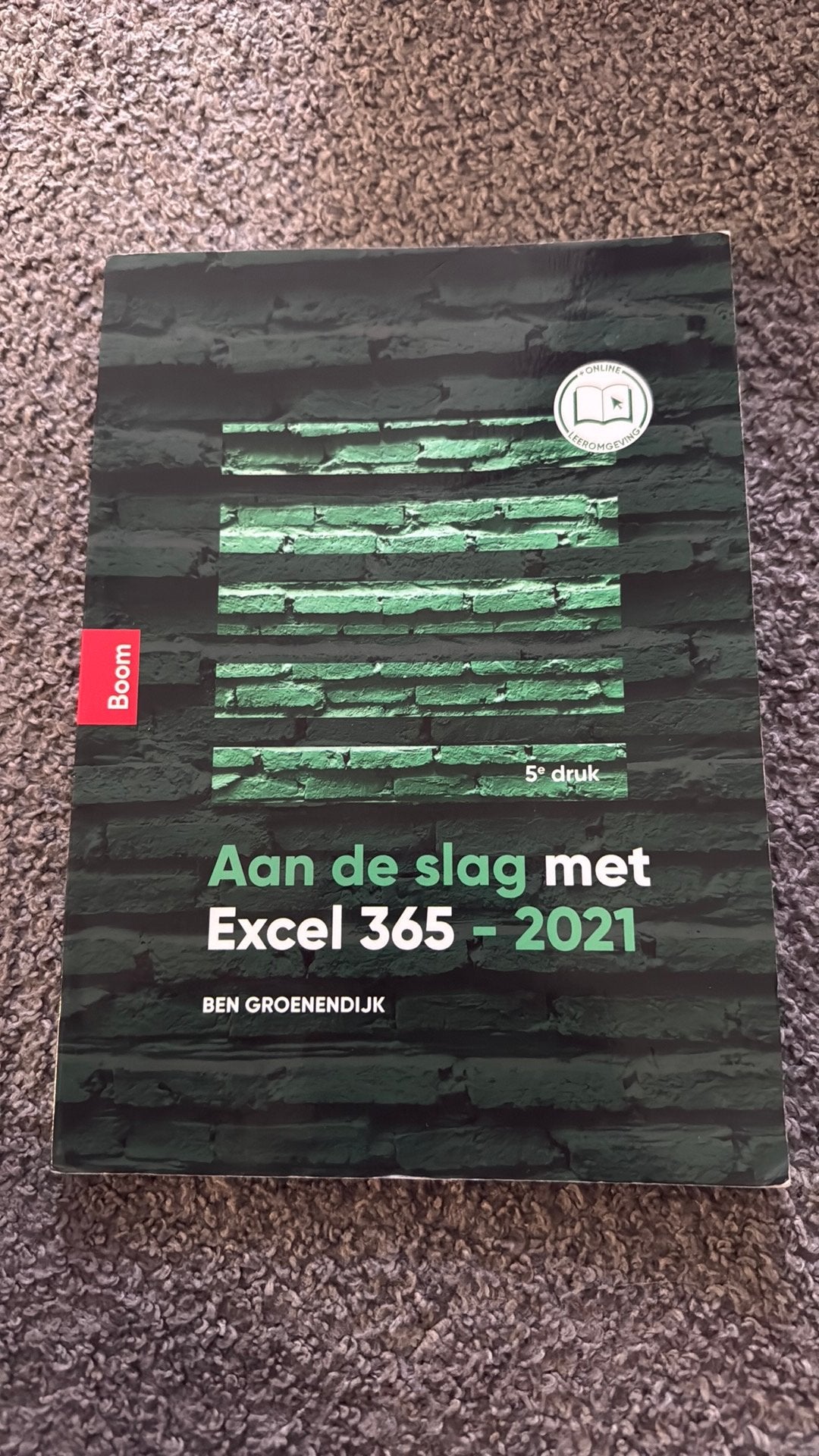 Aan de slag met excel 365- 2021, Boeken, Ophalen of Verzenden, Beta, Gelezen, HBO