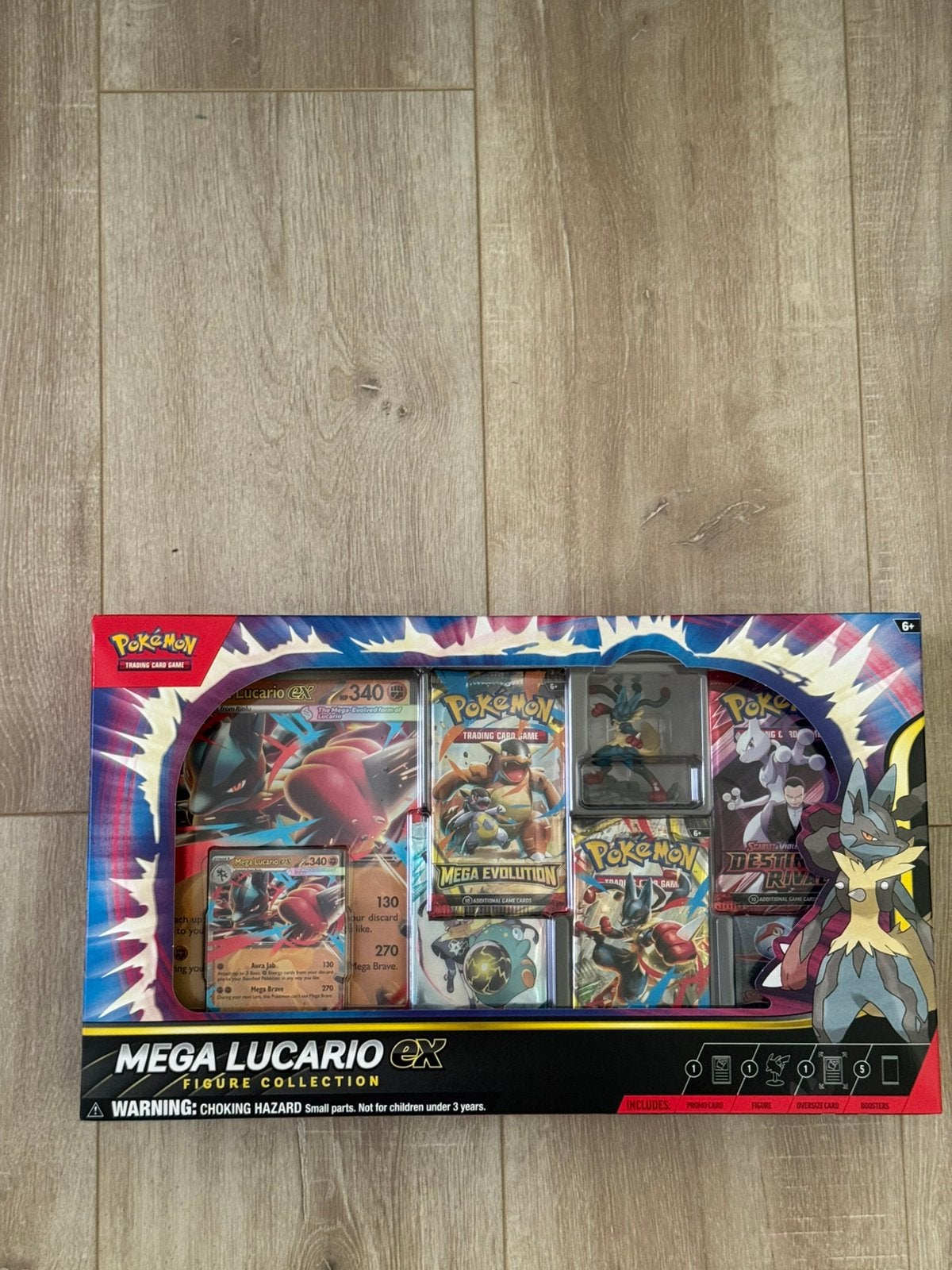 Mega Lucario ex Premium Figure Collection, Ophalen of Verzenden, Nieuw, Overige typen, Foil