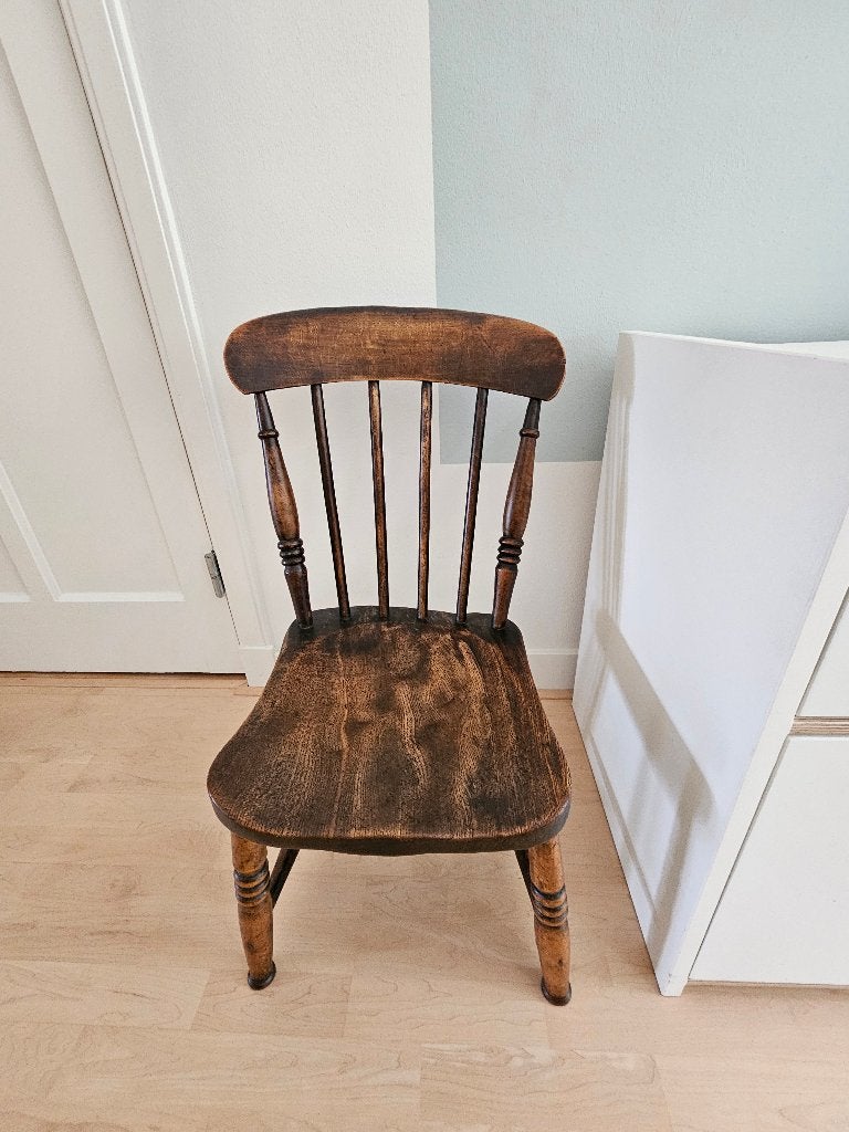 lage windsor spijlenstoel, Antiek en Kunst, Ophalen
