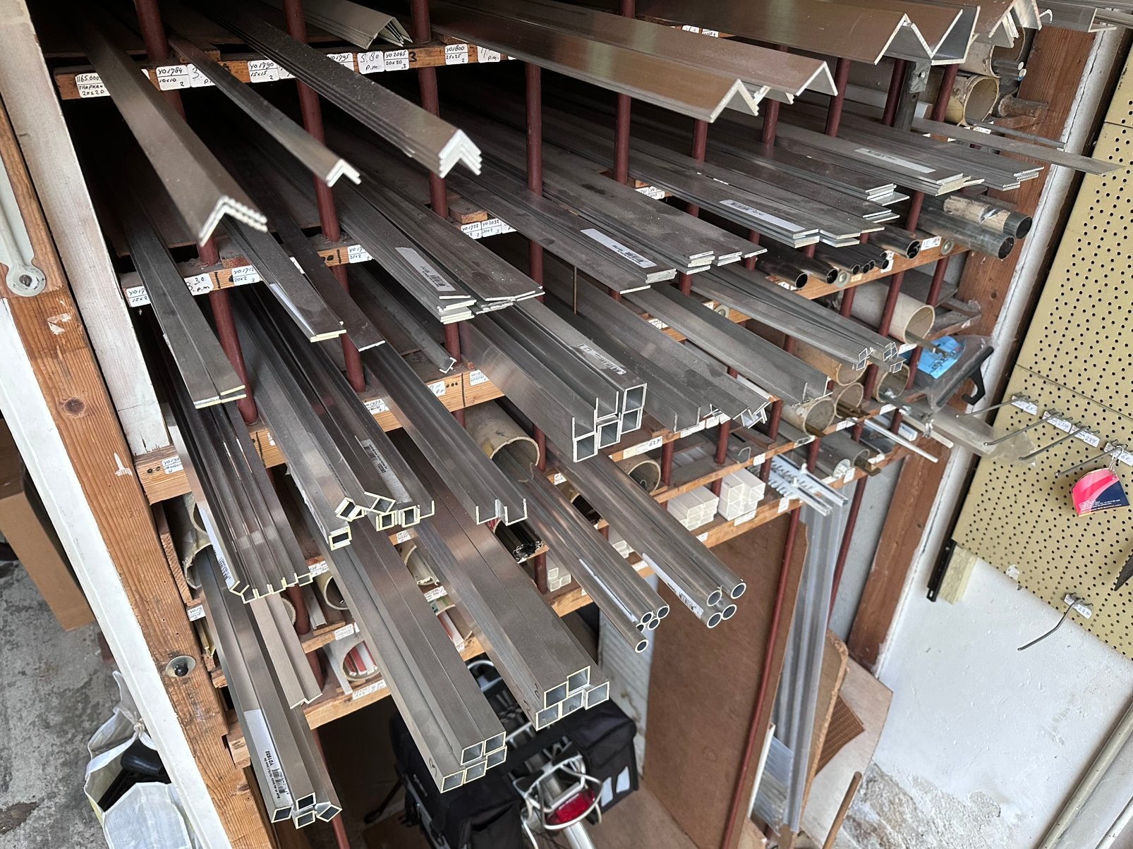 Partij Aluminium profielen en strips, Doe-het-zelf en Verbouw, Ophalen, Nieuw, Aluminium