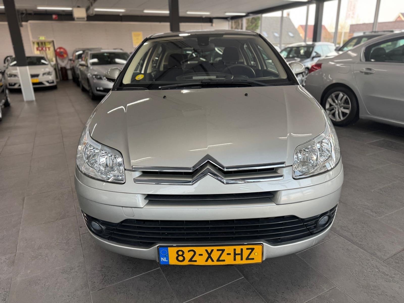 Citroen C4 1.6-16V Image automaat Clima electrische pakket p, Auto's, Citroën, Stof, Gebruikt, Zwart, Bedrijf