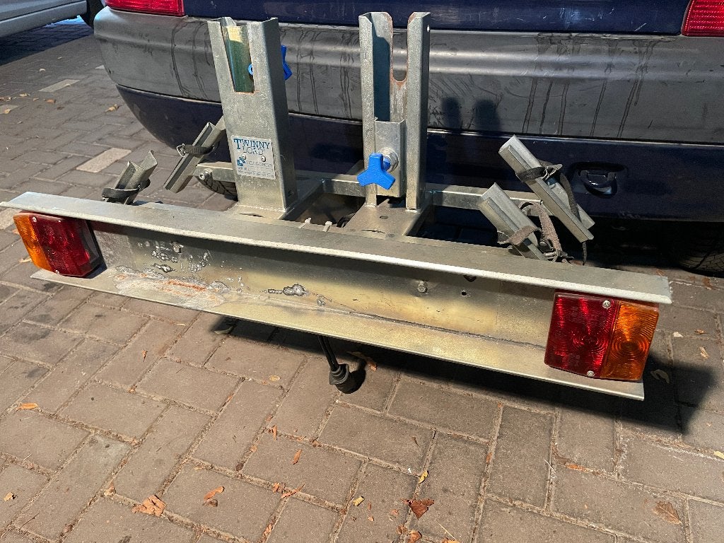 Twinny Load fietsendrager voor trekhaak, aangepast, Ophalen, 2 fietsen, Gebruikt, Trekhaakdrager