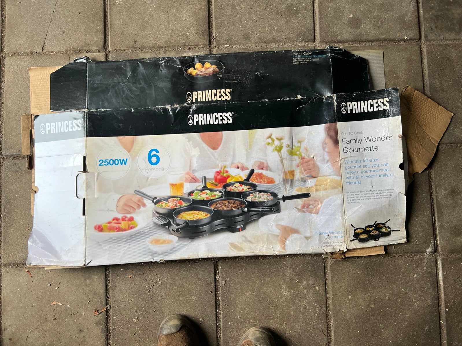 Gourmet stel., Ophalen, Nieuw, 4 t/m 7 personen