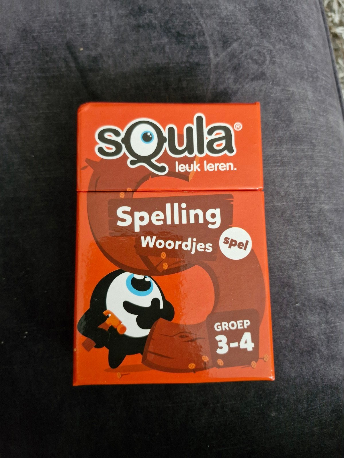 Squla spel spelling woordjes groep 3 en 4, Ophalen of Verzenden, Speelkaart(en)
