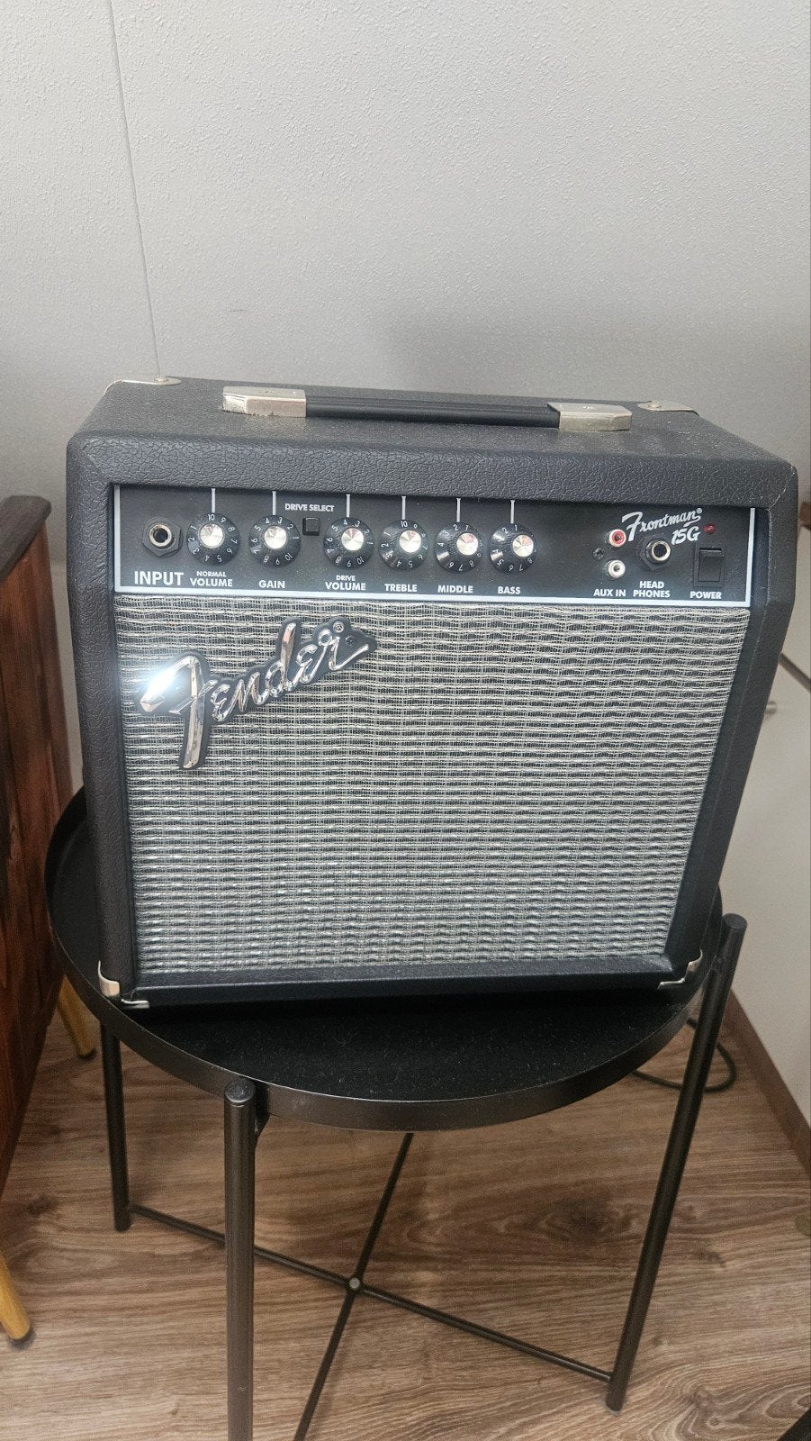 Fender Frontman 15G Gitaarversterker, Muziek en Instrumenten, Ophalen of Verzenden, Gebruikt, Gitaar, Minder dan 50 watt