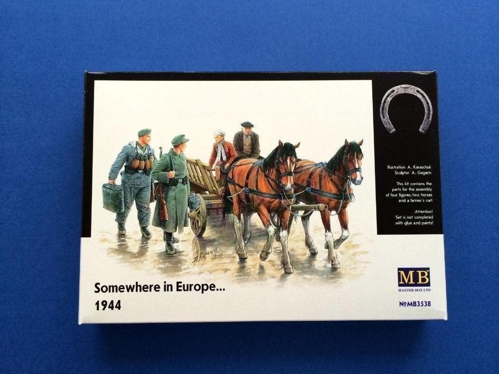 masterbox mb3538 Somewhere in Europe  1944 1/35, Verzenden, Nieuw, 1:35 tot 1:50