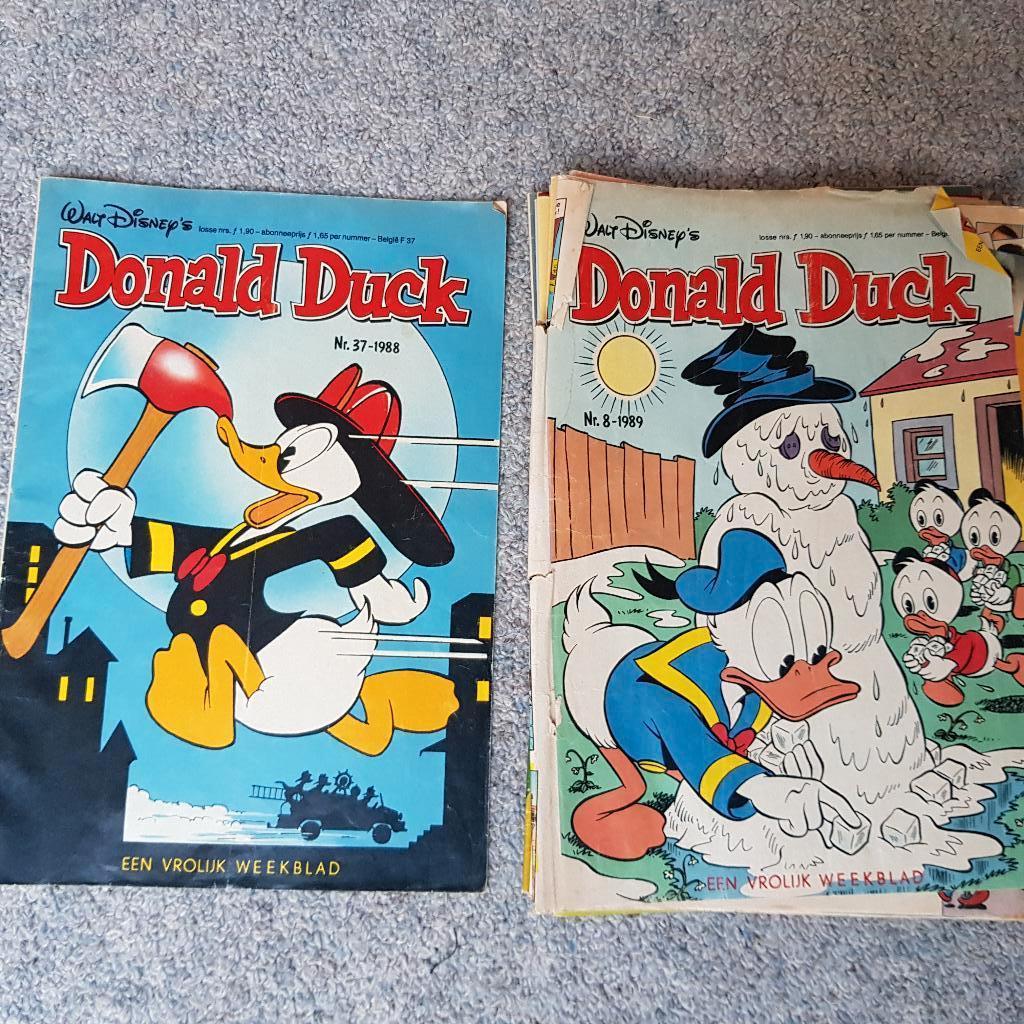 Donald Duck stripboekjes, Boeken, Stripboeken, Gelezen, Meerdere stripboeken, Ophalen of Verzenden