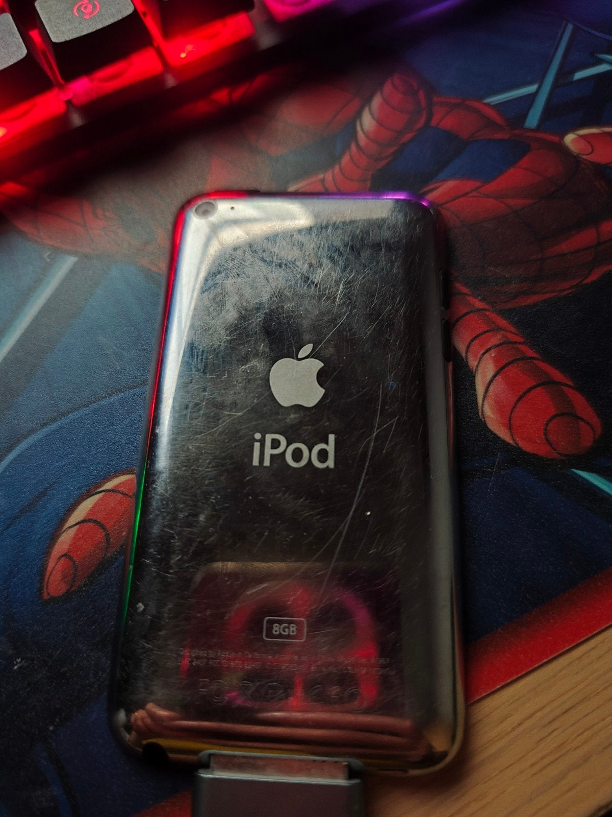 Apple iPod Touch 4th  8GB - Zilver/Zwart, Ophalen of Verzenden, Gebruikt, Touch, 2 tot 10 GB